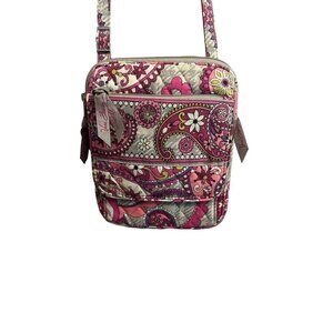 Vera Bradley Pink Paisley Crossbody Bag